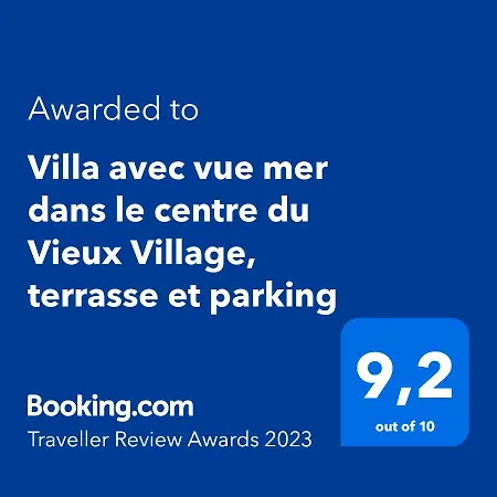 D Exception Avec Terrasse, Jacuzzi, Vue Mer, Parking, En Plein Coeur Du Village De Apartment