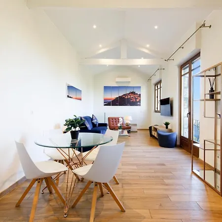 D Exception Avec Terrasse, Jacuzzi, Vue Mer, Parking, En Plein Coeur Du Village De Apartment Eze